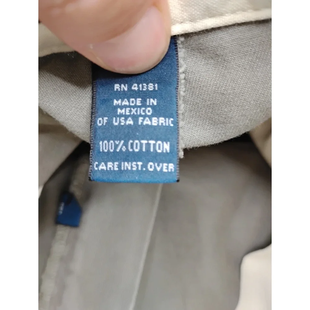 Polo Ralph Lauren Andrew Pleated Pants Mens 38x30 Classic Chino Casual Work Y2K